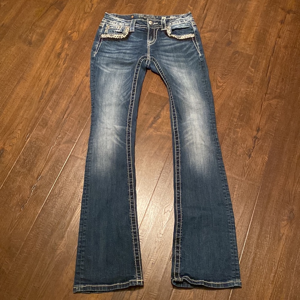 Miss me boot cut jeans size 26 - Picture 6 of 8